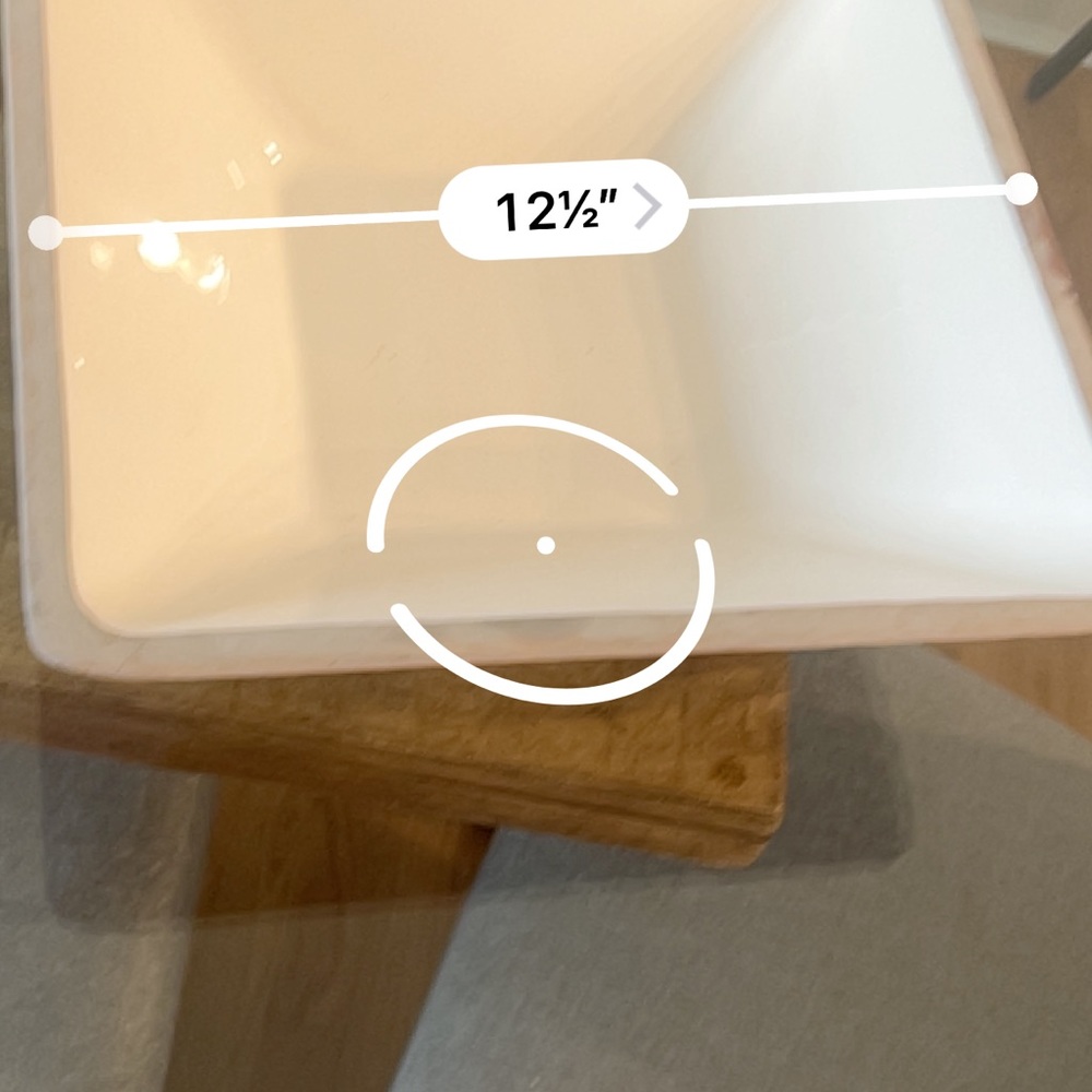 Greyish whitewash wood bowl - Picture 4 of 5